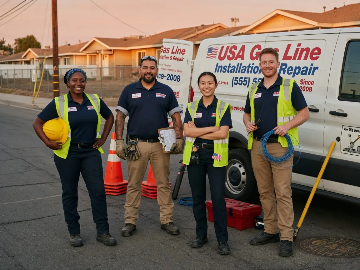 Gas Line Installation company in Ferndale, CA